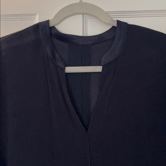 Vince Navy A-Line Dress w Pockets - Picture 2 of 2